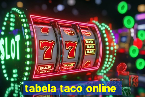 tabela taco online